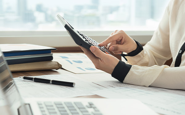 見積もり計算のイメージ画像